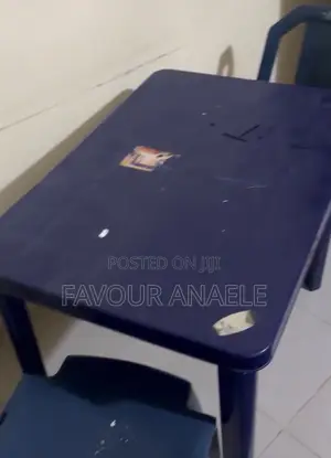 Plastic Table and Chair