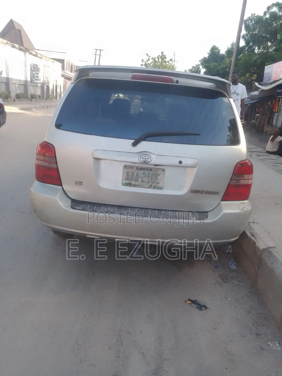 Toyota Highlander 2004 Silver