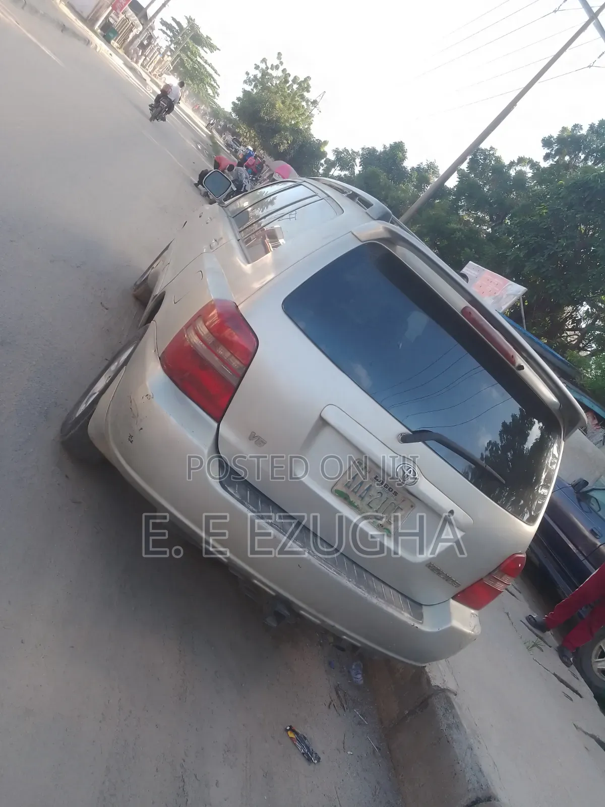 Toyota Highlander 2004 Silver