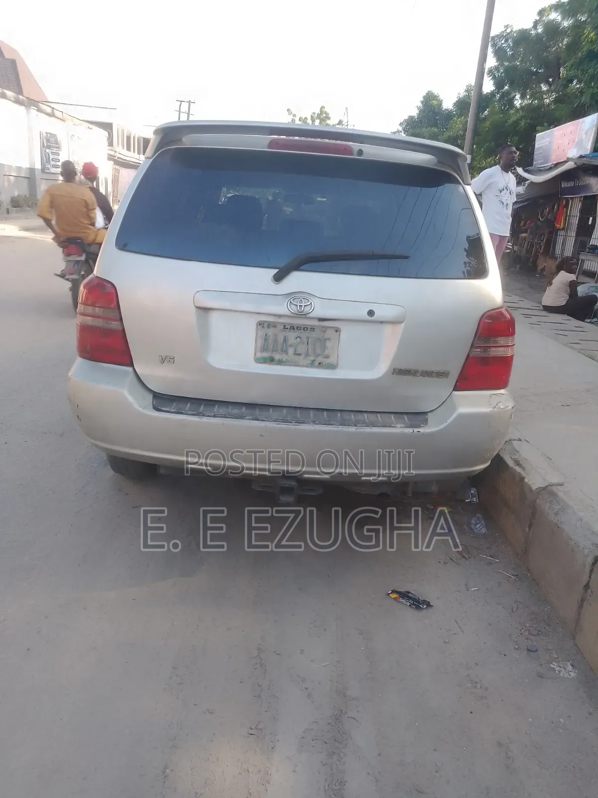 Toyota Highlander 2004 Silver