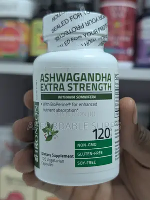 Bronson Ashwagandha 3000mg With BioPerine – 120 Capsules