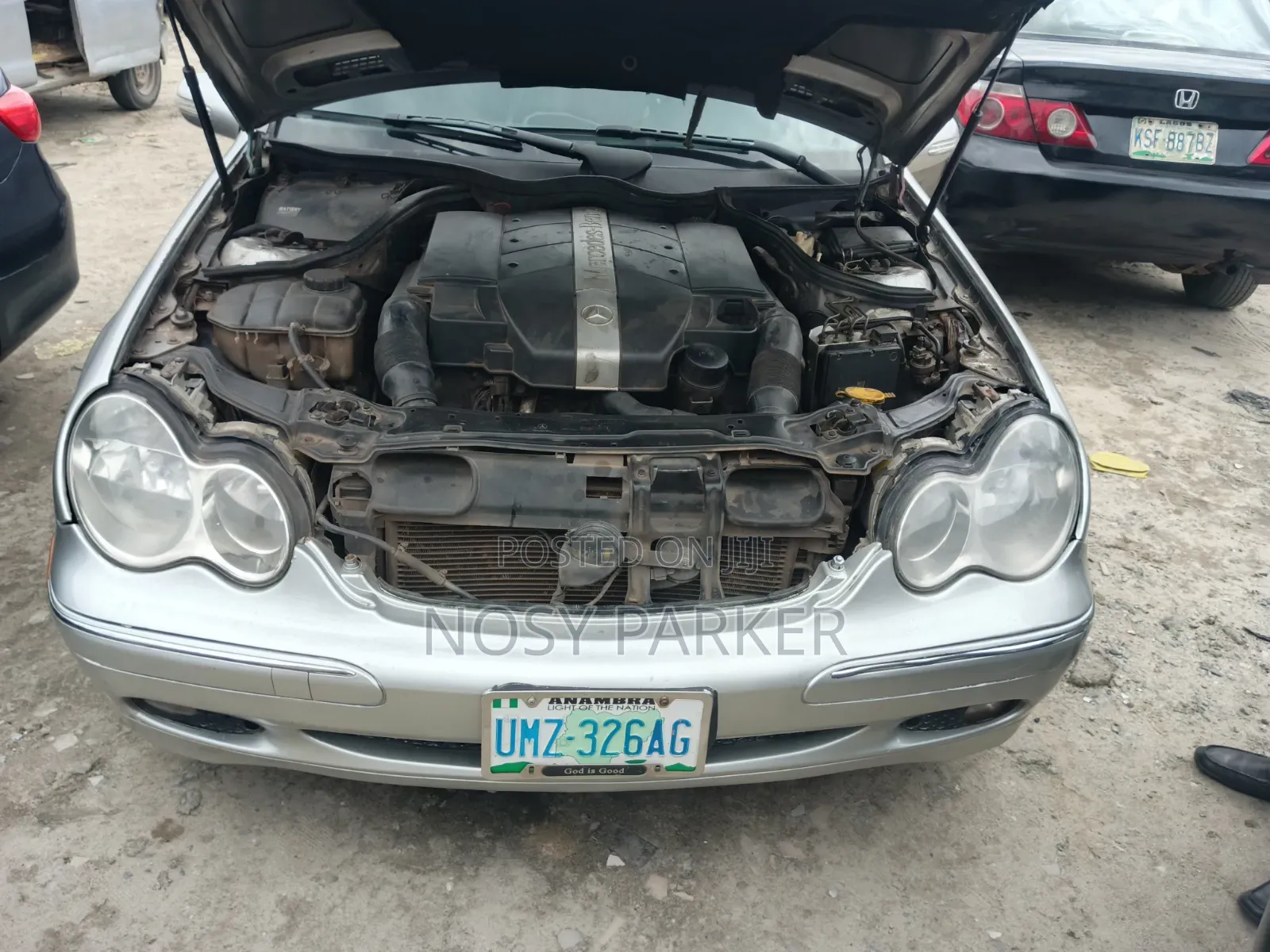 Mercedes-Benz C240 2004 Silver