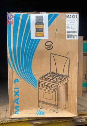 Maxi 6060 Oven and Gas Cooker Wood Design