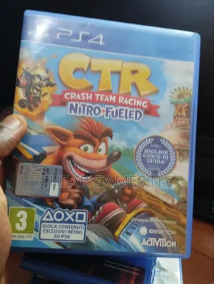 PS4 CTR Crash Team Racing Nitro Used