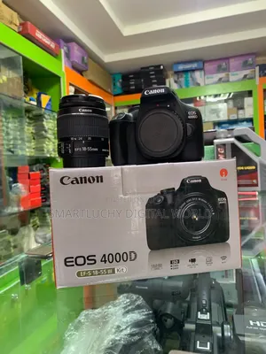 Canon EOS 4000D DSLR With 18_55mm Lens _Wifi_18MP