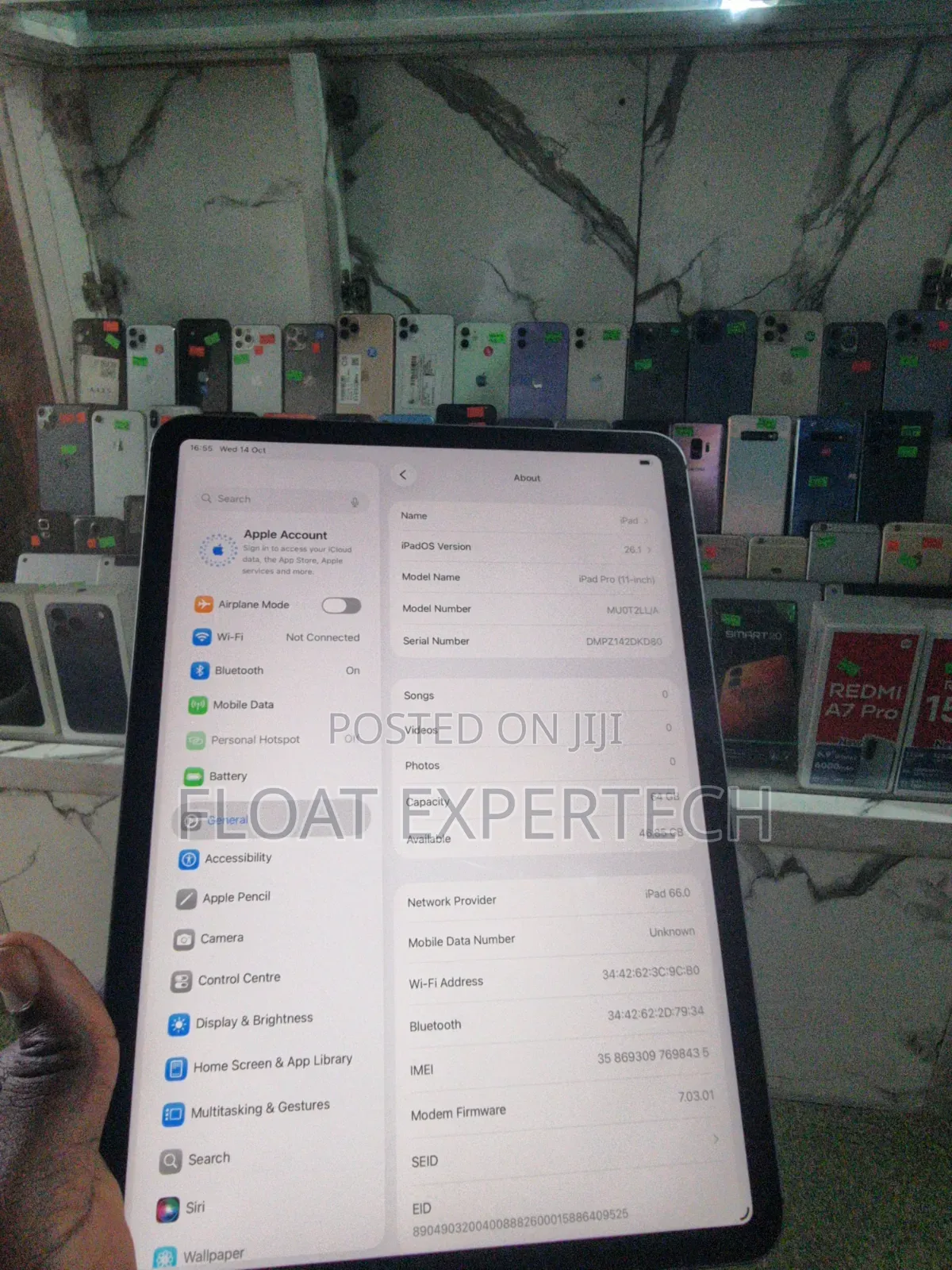 Apple iPad Pro 11 (2025) 64 GB Black