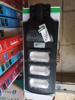 100W All-in-One Solar LED Street Light | Waterproof Security Light