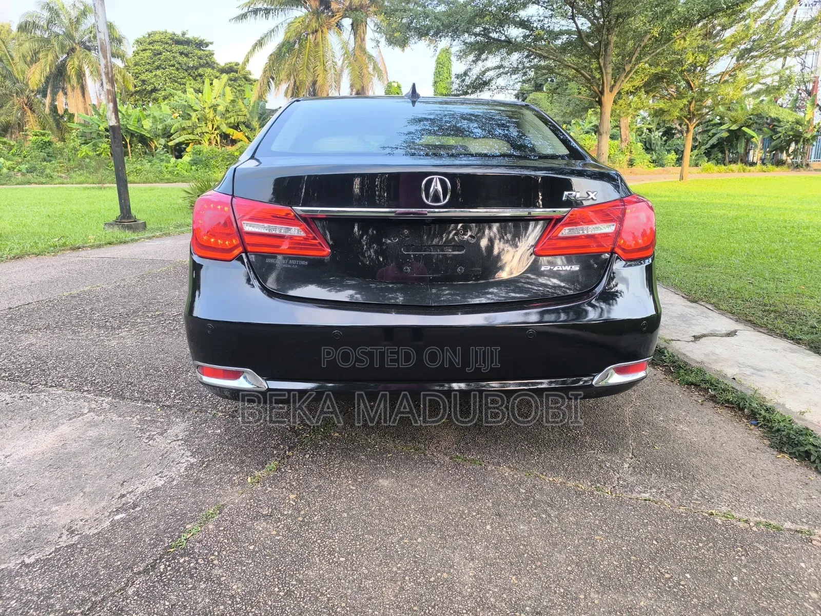 Acura RL 3.7L 2012 Black