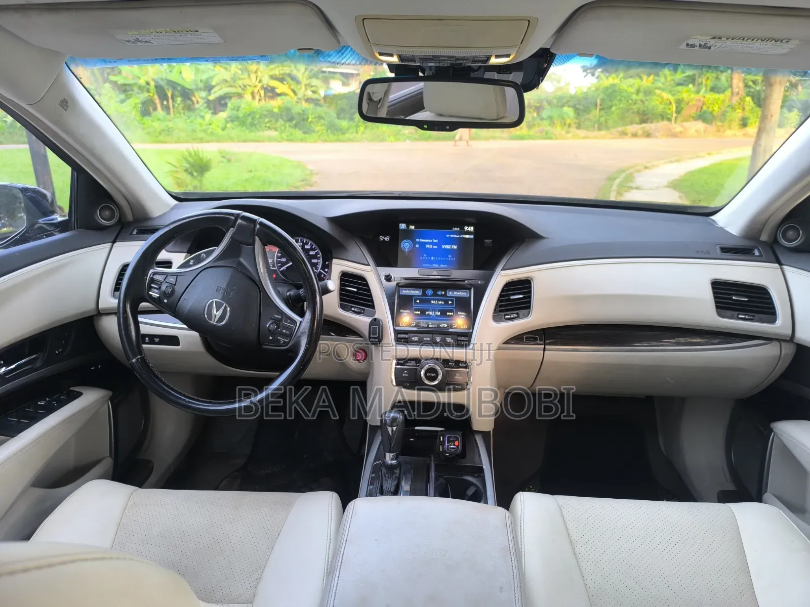 Acura RL 3.7L 2012 Black