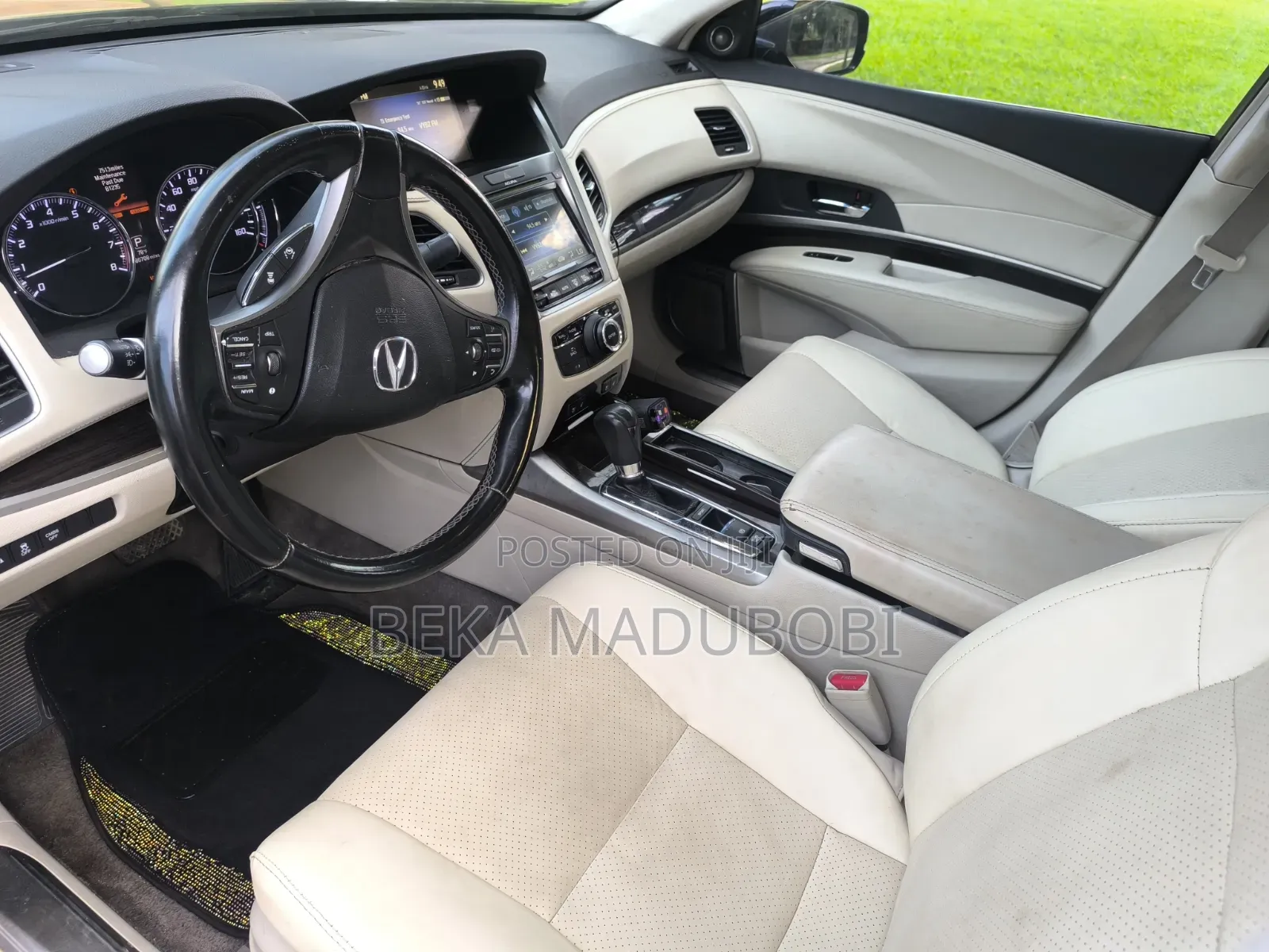 Acura RL 3.7L 2012 Black