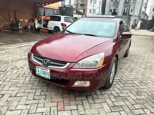 Honda Accord Automatic 2005 Red