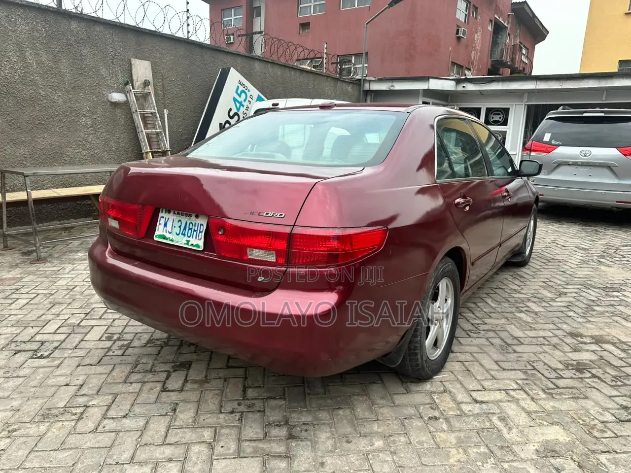 Honda Accord Automatic 2005 Red