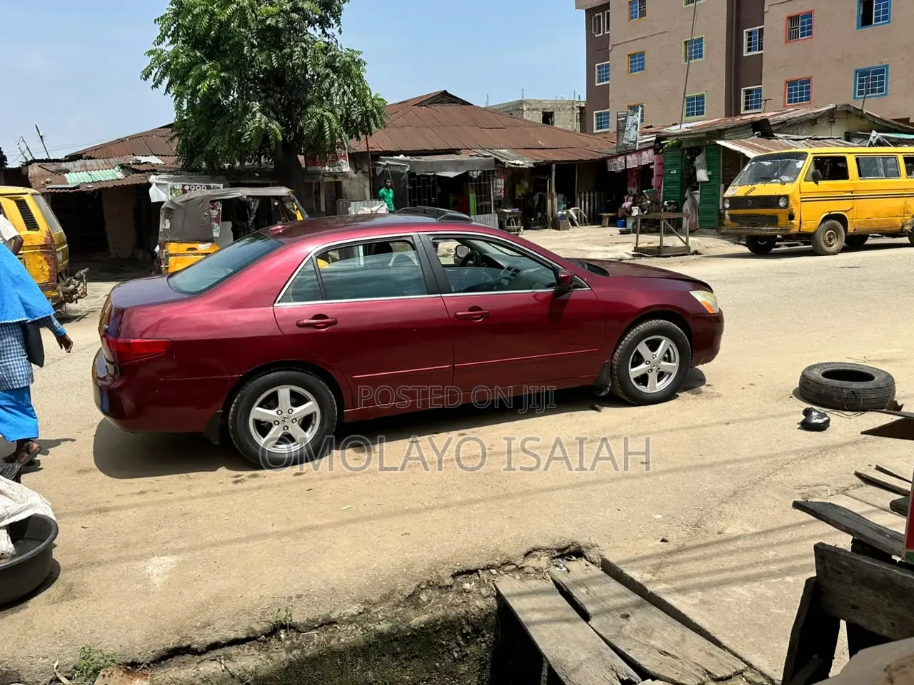 Honda Accord Automatic 2005 Red