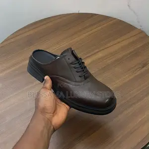 FDCP Premium Luxury Men Leather Mules– Elegant, Durable & Comfortable