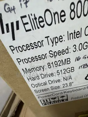 New Desktop Computer HP EliteOne 800 8GB Intel Core i5 SSD 512GB