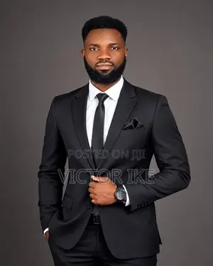 Black Premim Suit Set in Uyo