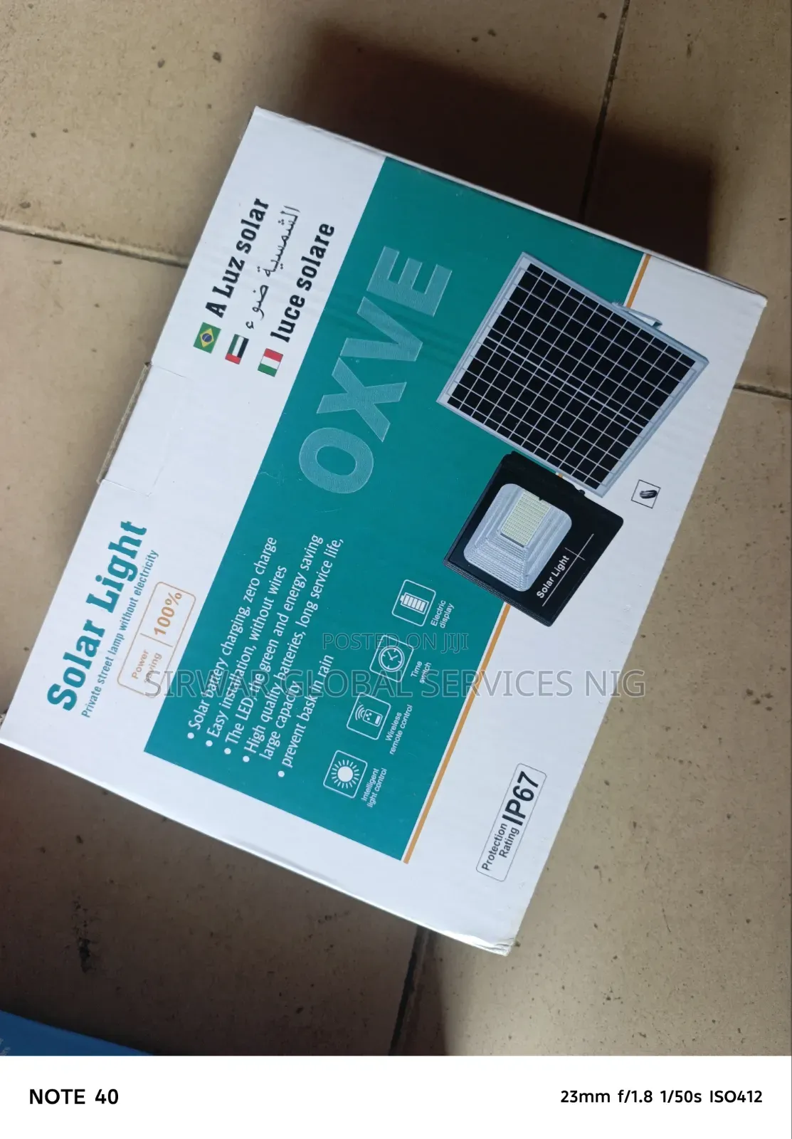 Cheap 100w / 200w Solar Flood Light