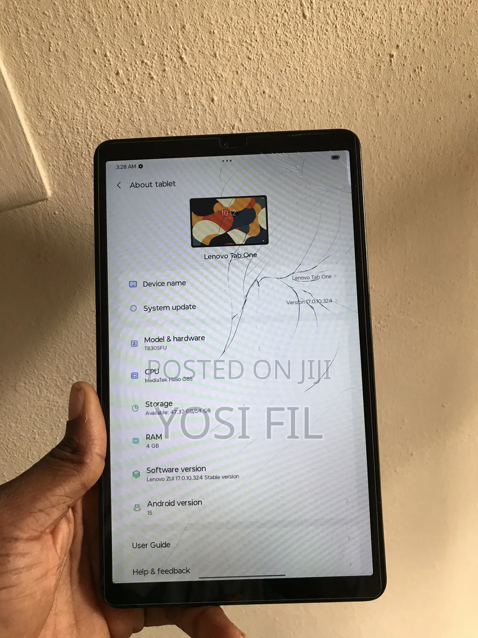 Lenovo Tab One 64 GB Gray