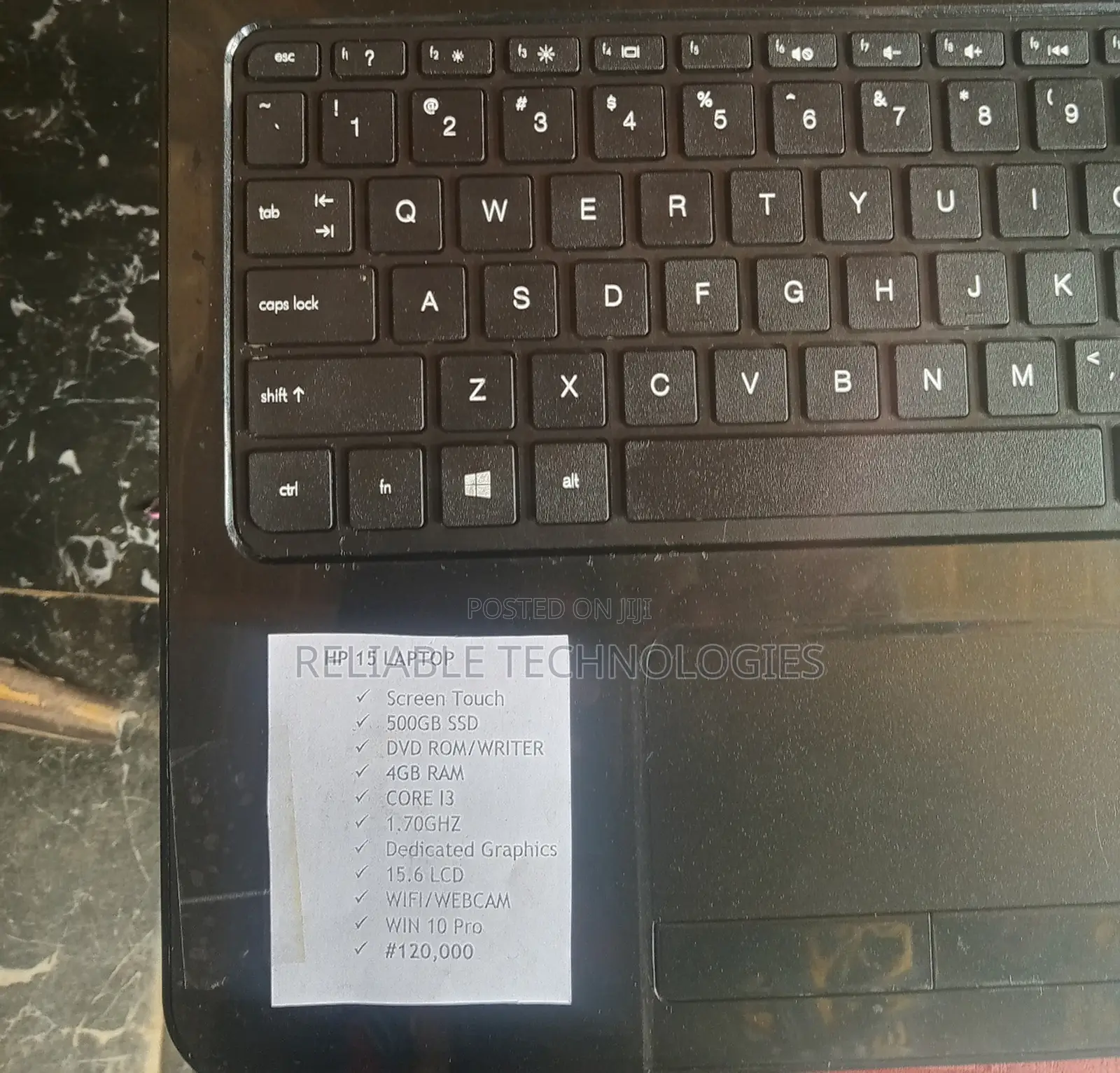Laptop HP 15 4GB Intel Core i3 HDD 500GB