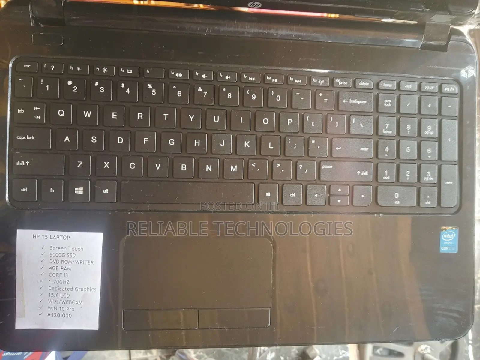 Laptop HP 15 4GB Intel Core i3 HDD 500GB