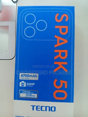 New Tecno Spark 50 Pro 256 GB Purple