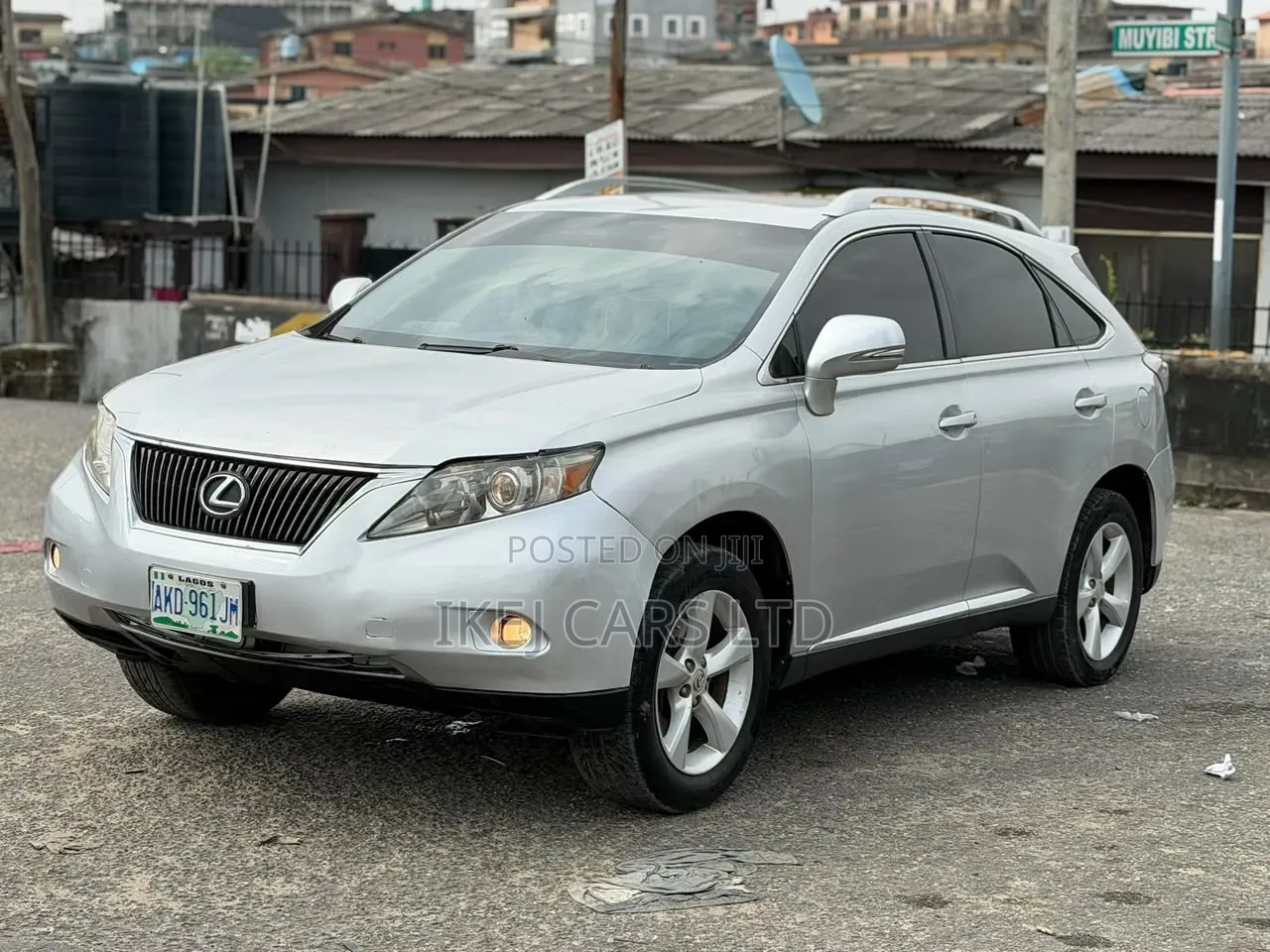 Lexus RX 2011 Silver