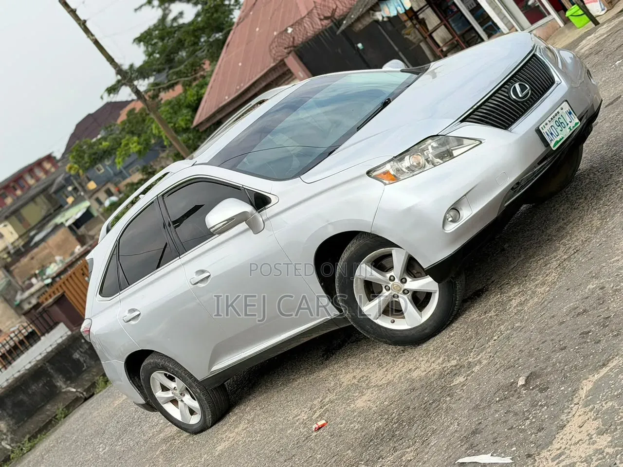 Lexus RX 2011 Silver