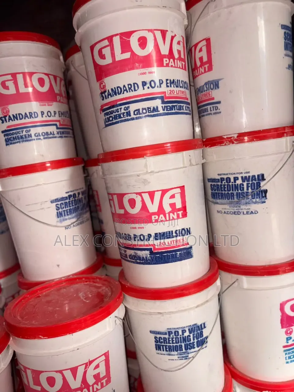 Glova Paint for Pop Work and Screeding