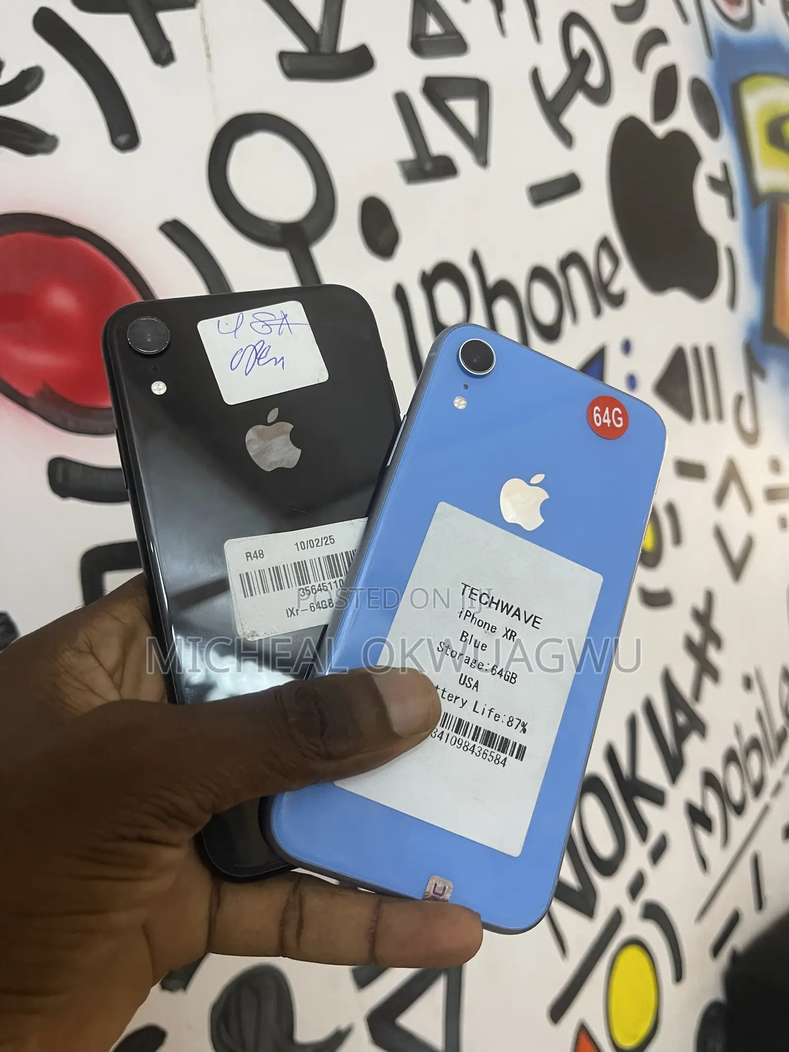 Apple iPhone XR 64 GB Black