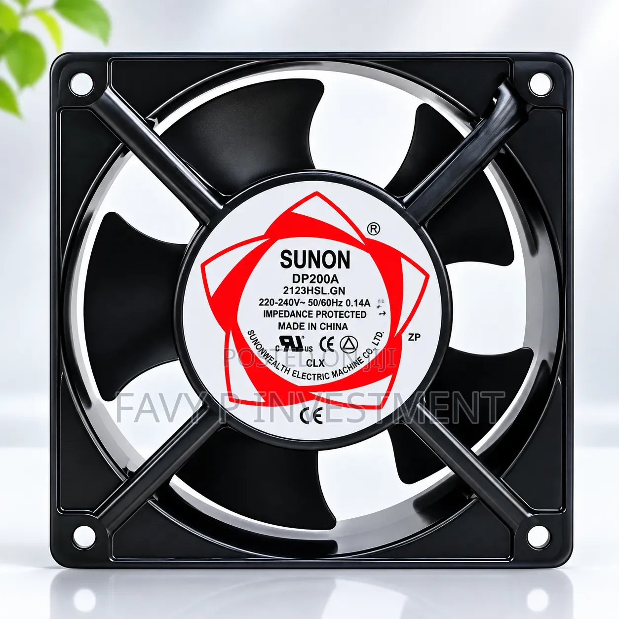 220v Cooling Fan for Network Server Rack & Amp