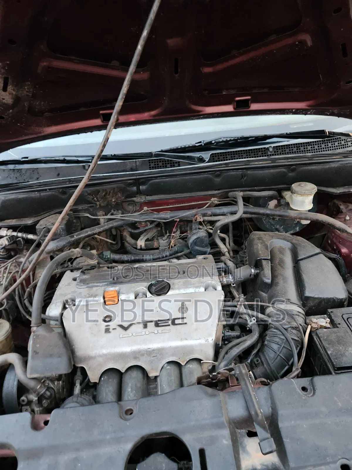 Honda CR-V 2005 Red