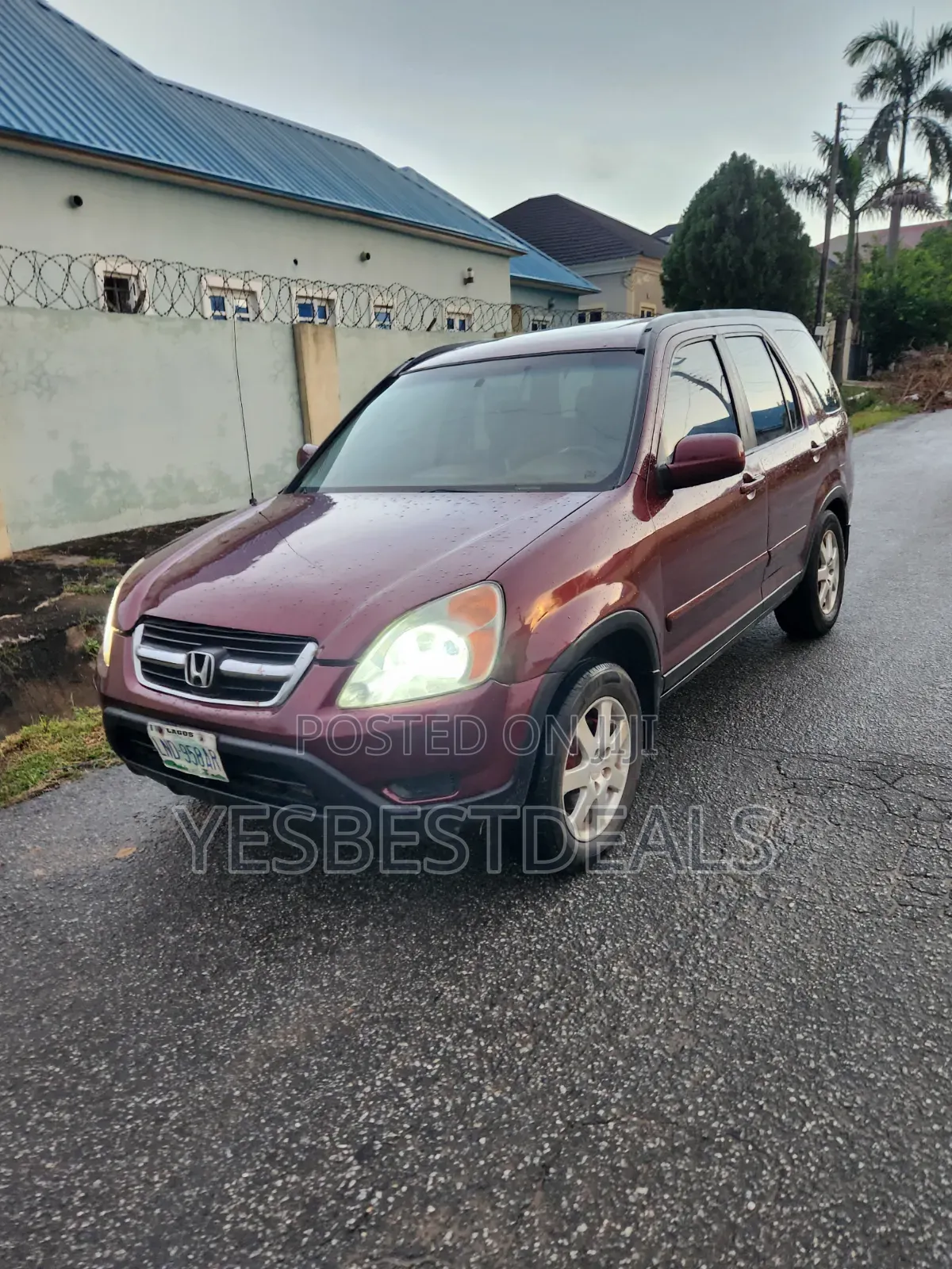 Honda CR-V 2005 Red