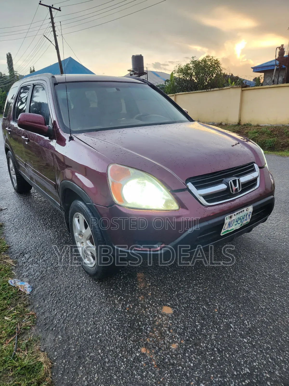Honda CR-V 2005 Red