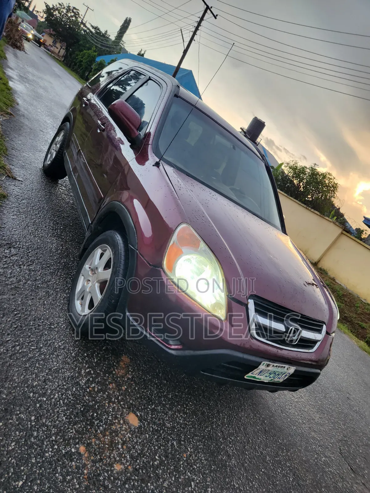 Honda CR-V 2005 Red