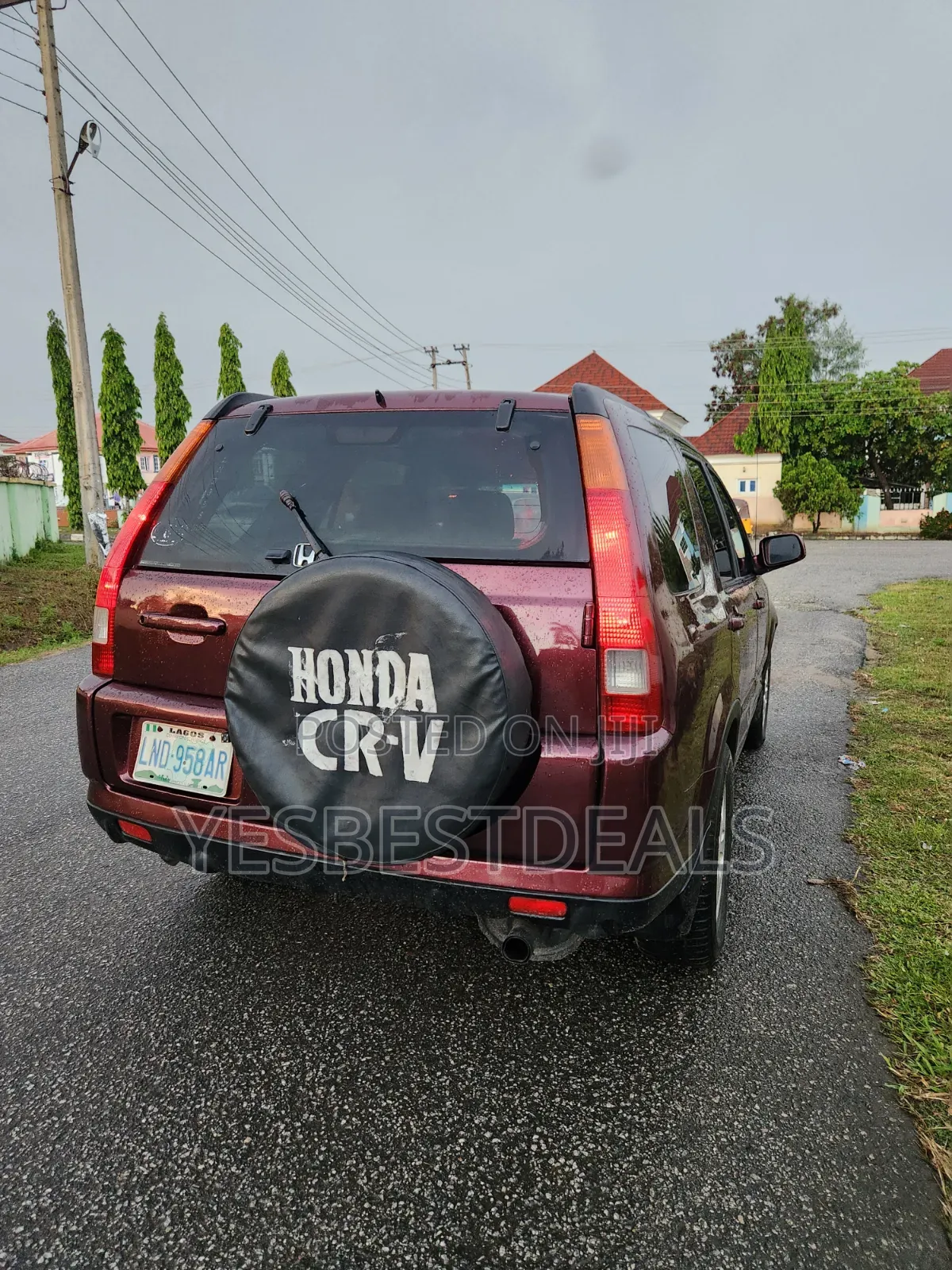 Honda CR-V 2005 Red