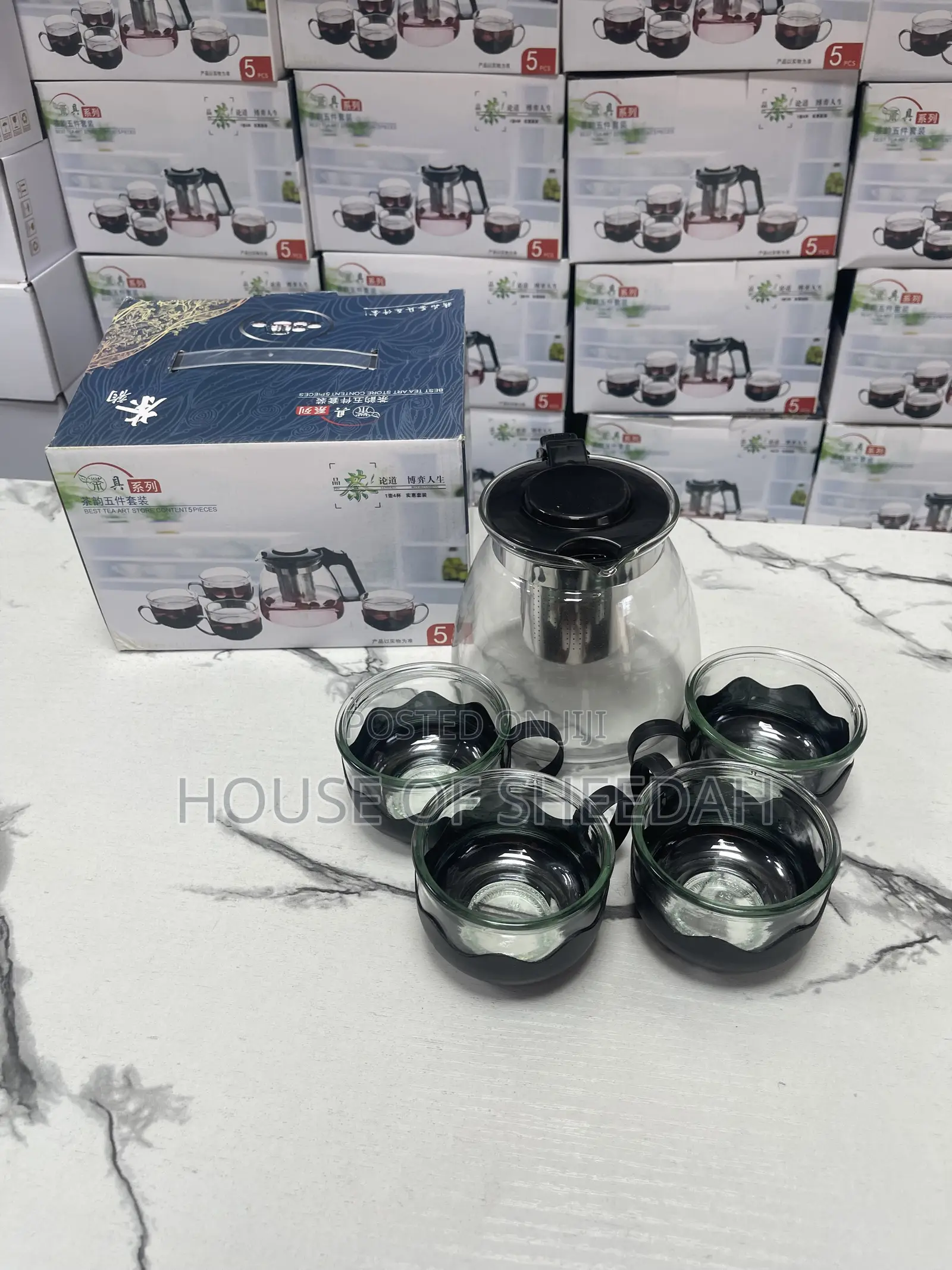 5pcs Teapot Set