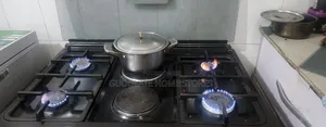 4 Burner Gas Cooker With Oven and Top Grill