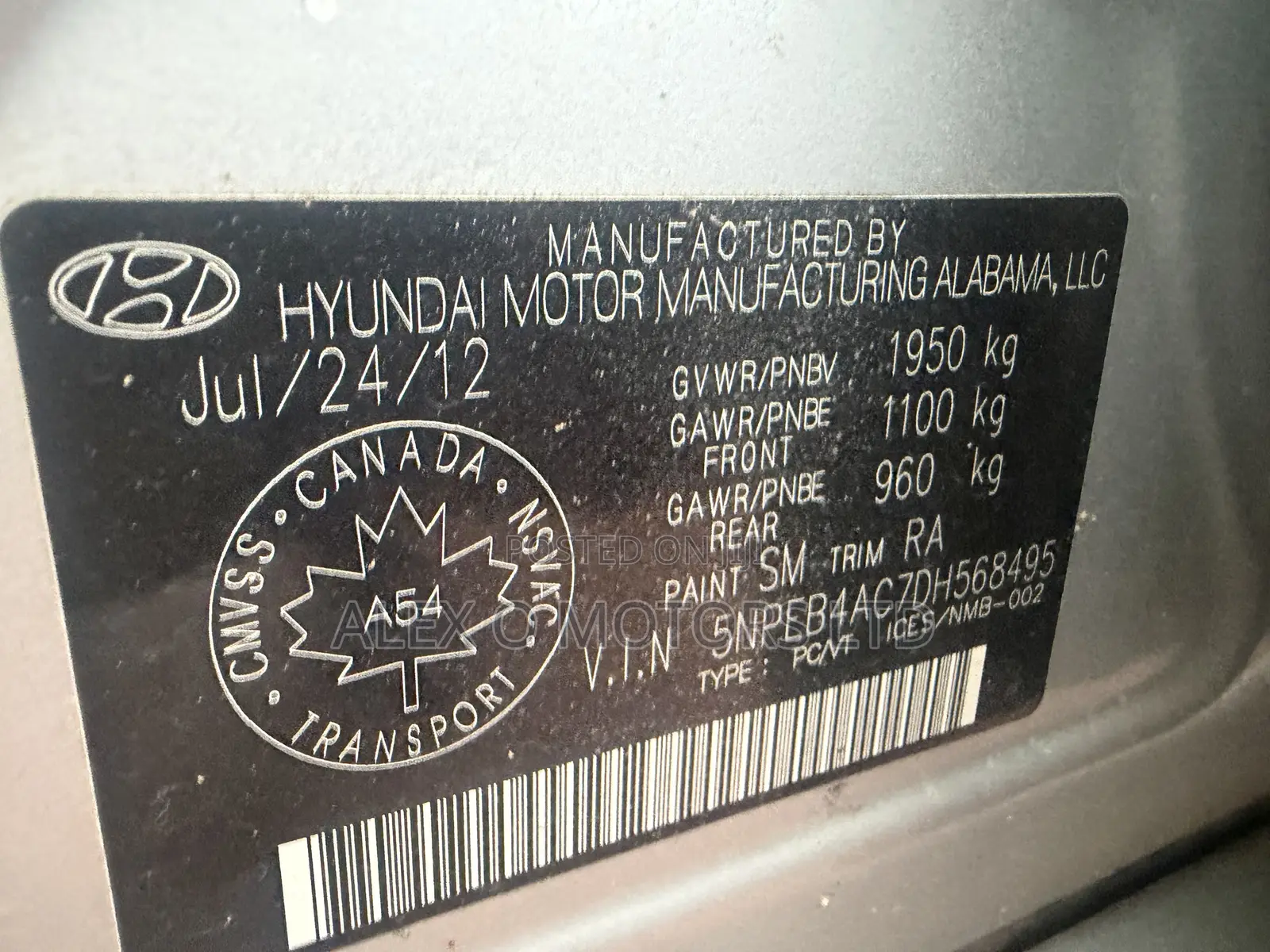 Hyundai Sonata 2013 Silver