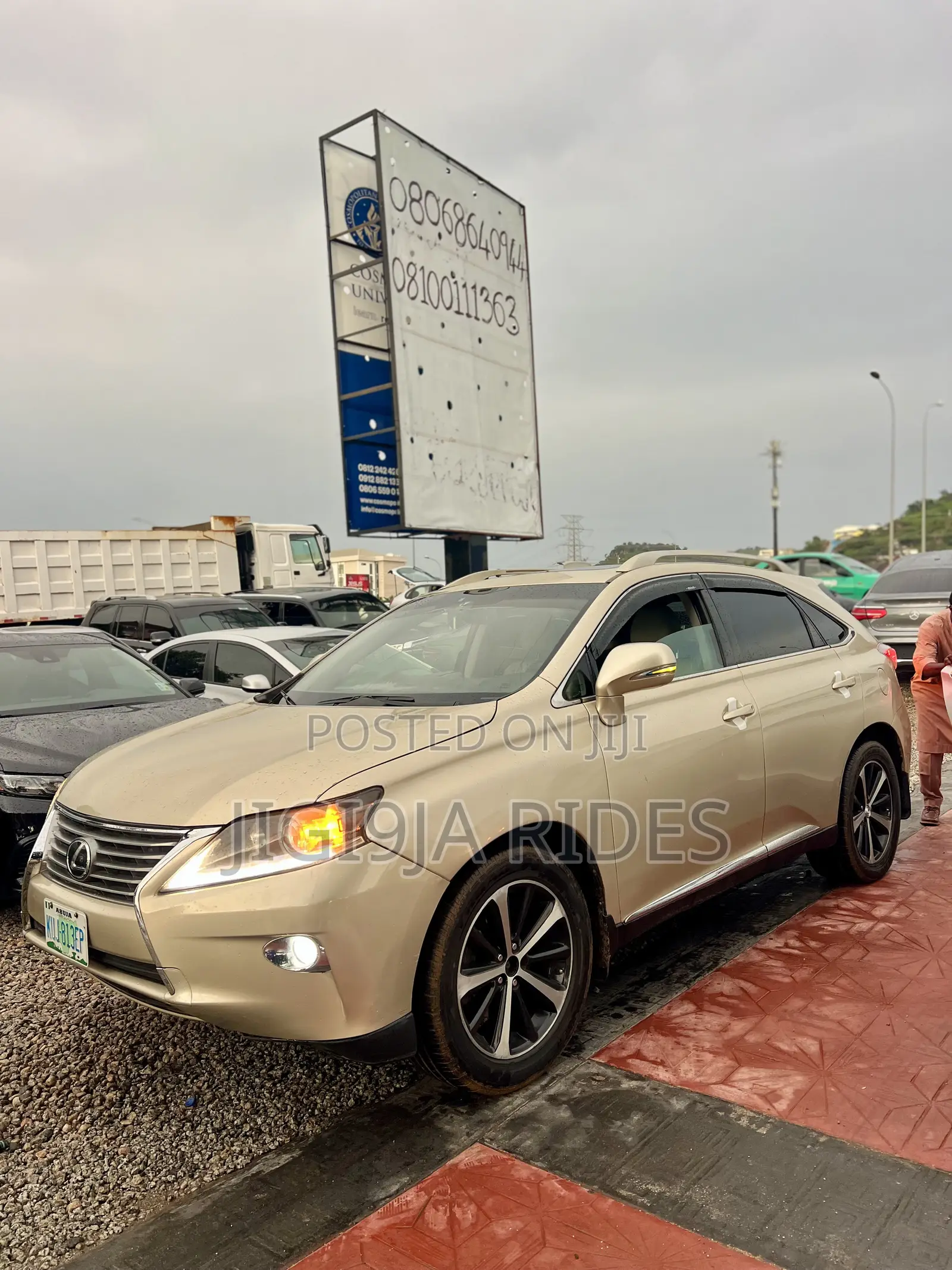 Lexus RX 2010 Gold