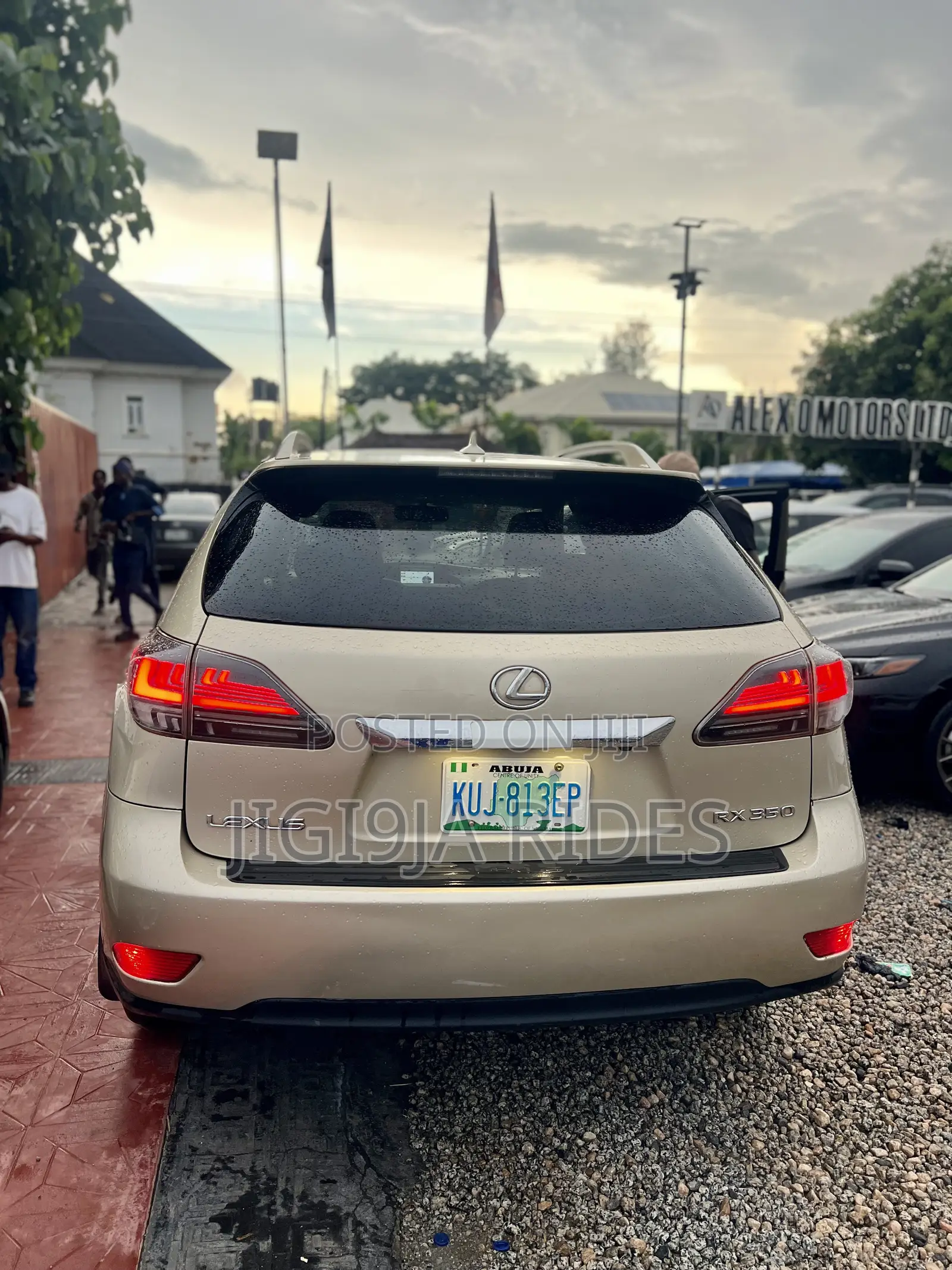 Lexus RX 2010 Gold