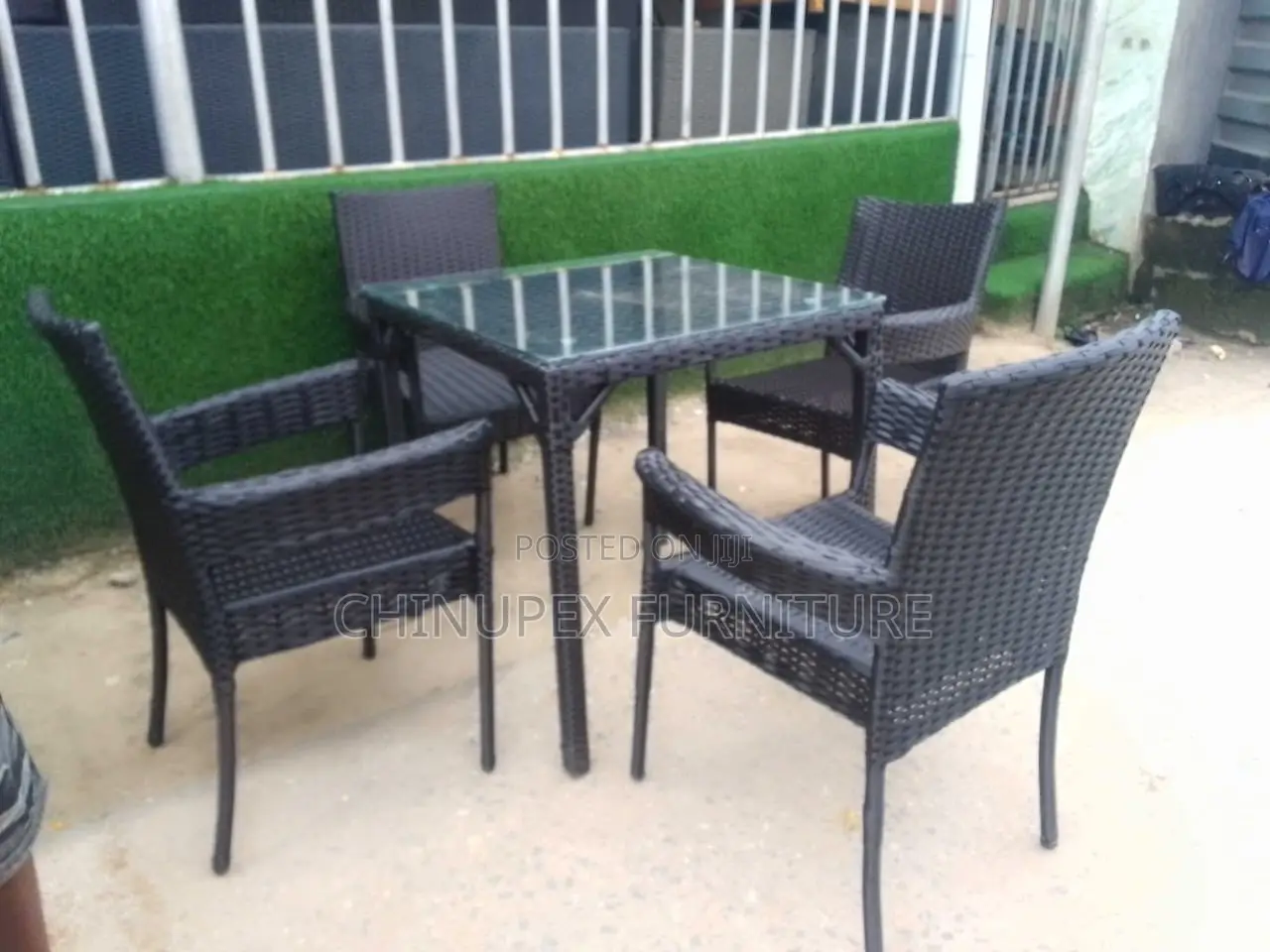 Eatery Rattan Chairs and Table