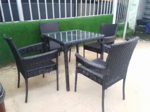 Eatery Rattan Chairs and Table