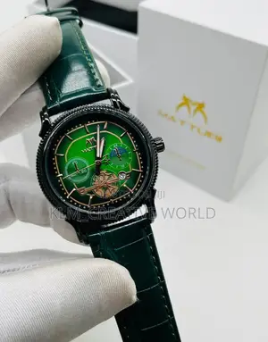 Matturi Leather Wristwatch