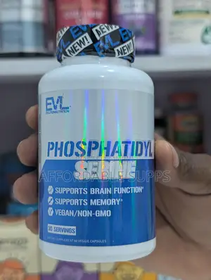 EVL Phosphatidylserine 300mg for Memory & Focus – 60 Capsules
