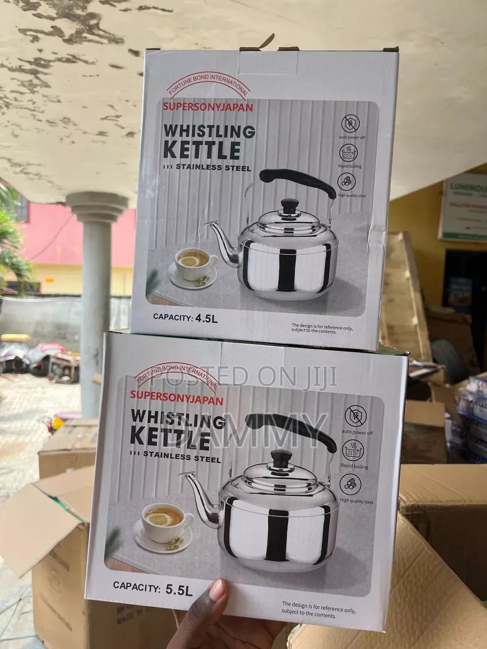Stainless Steel Whistling Kettle