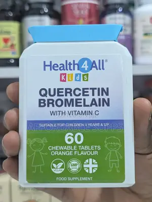 Health4All Quercetin 400mg + Bromelain 100mg With Vitamin C