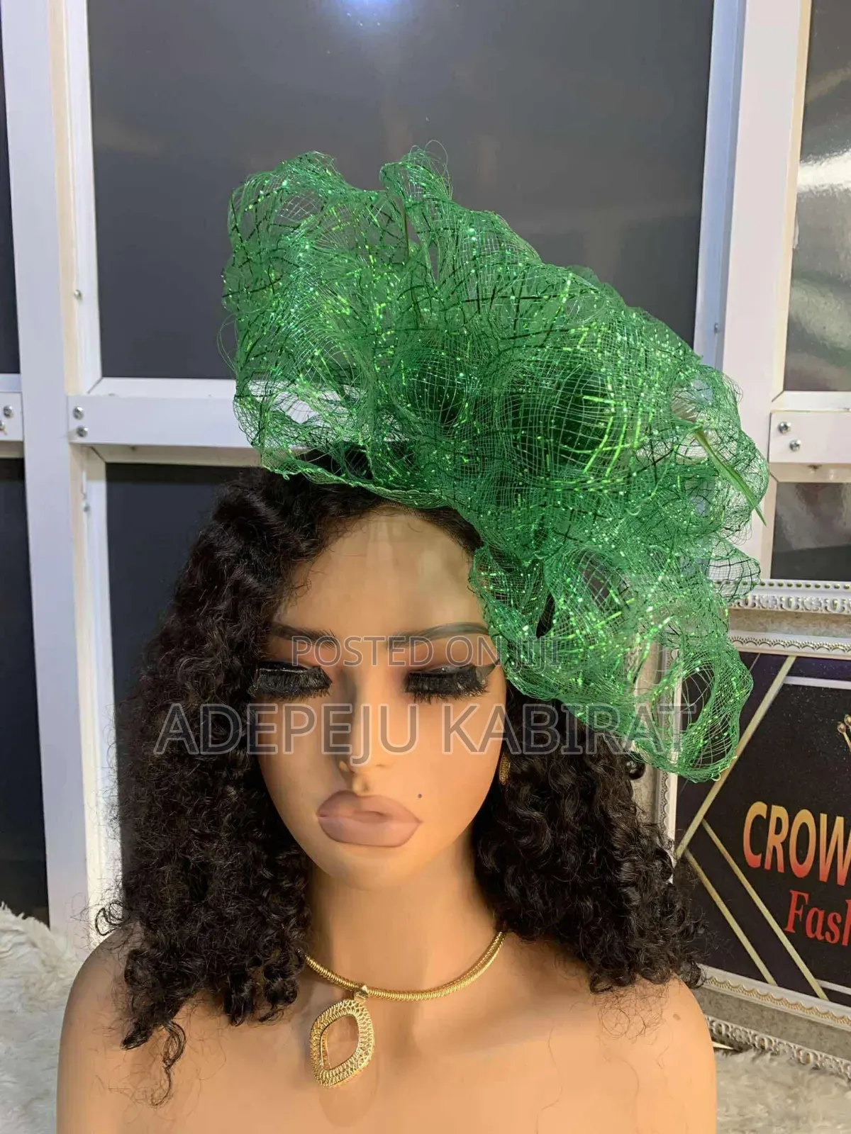 Green Crinoline Was
