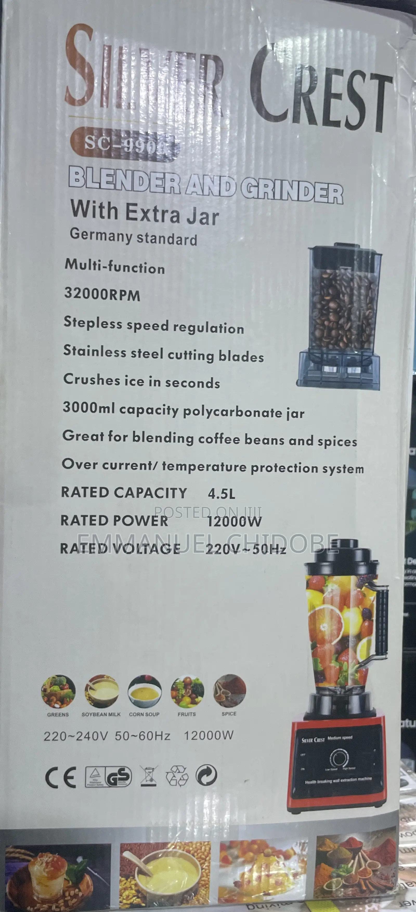 Silvercrest Blender