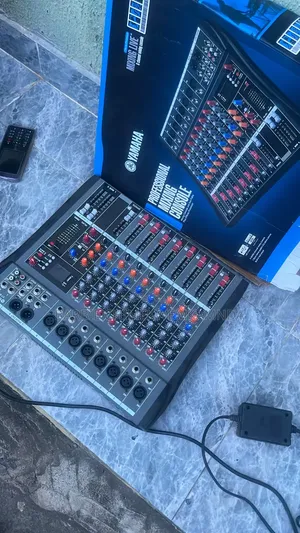 Professional Music Mixer and Aux Paths Plus Effects Processor