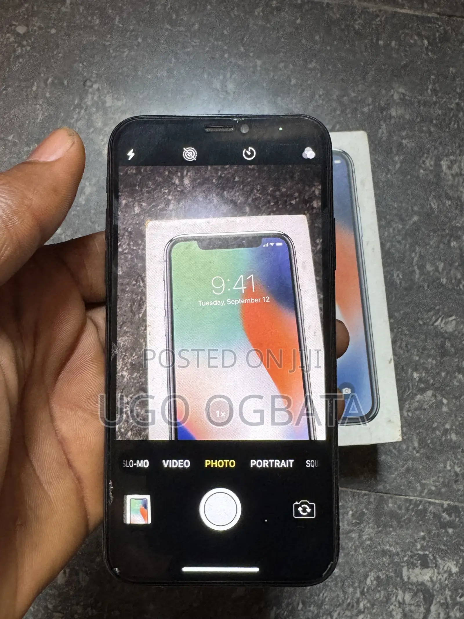 Apple iPhone X 64 GB Black